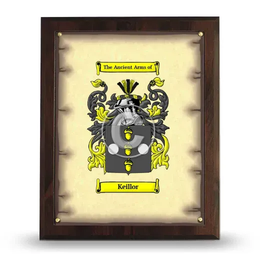 Keillor Coat of Arms Plaque