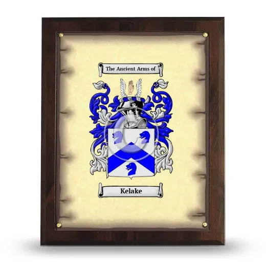 Kelake Coat of Arms Plaque