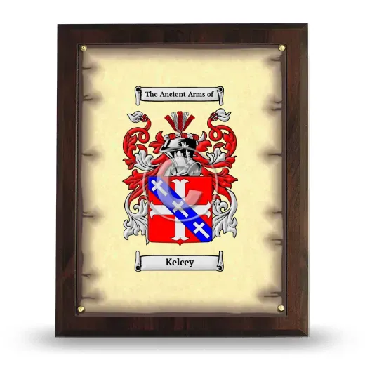 Kelcey Coat of Arms Plaque