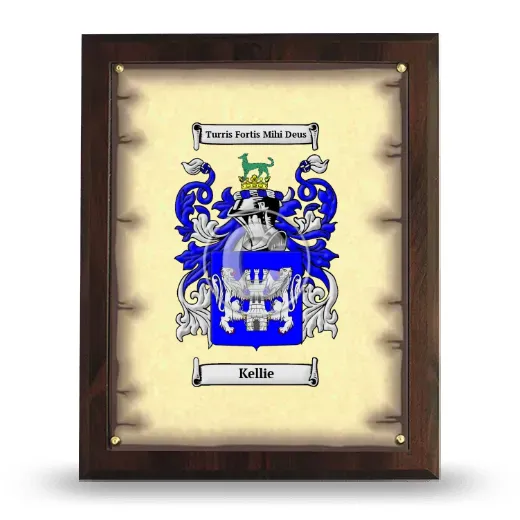 Kellie Coat of Arms Plaque
