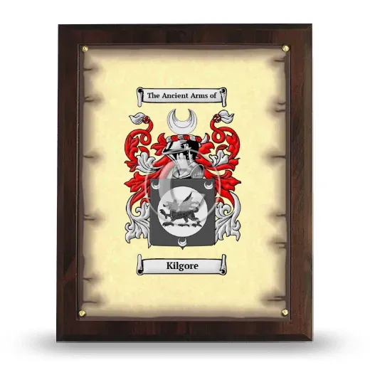 Kilgore Coat of Arms Plaque