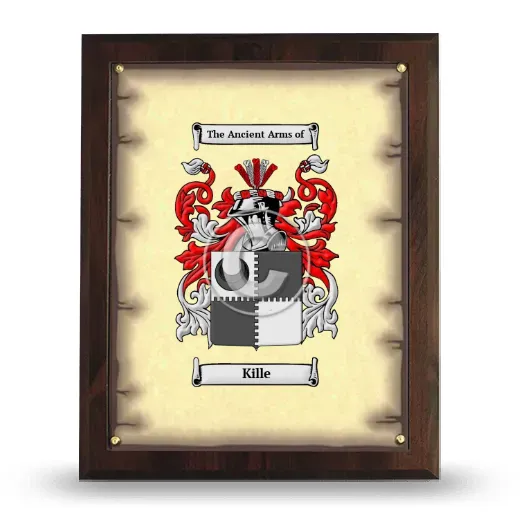 Kille Coat of Arms Plaque