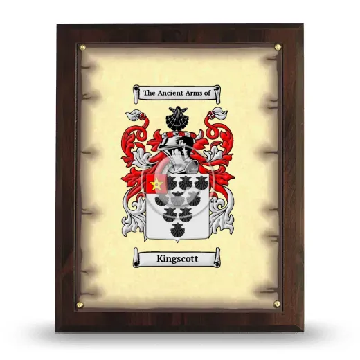 Kingscott Coat of Arms Plaque