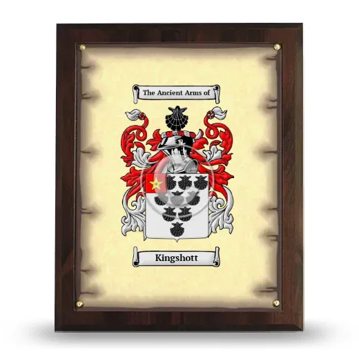 Kingshott Coat of Arms Plaque