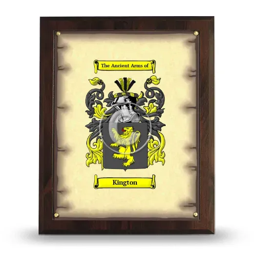 Kington Coat of Arms Plaque