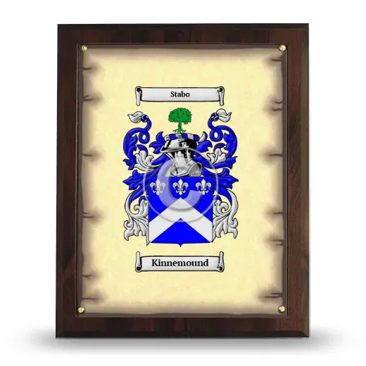 Kinnemound Coat of Arms Plaque