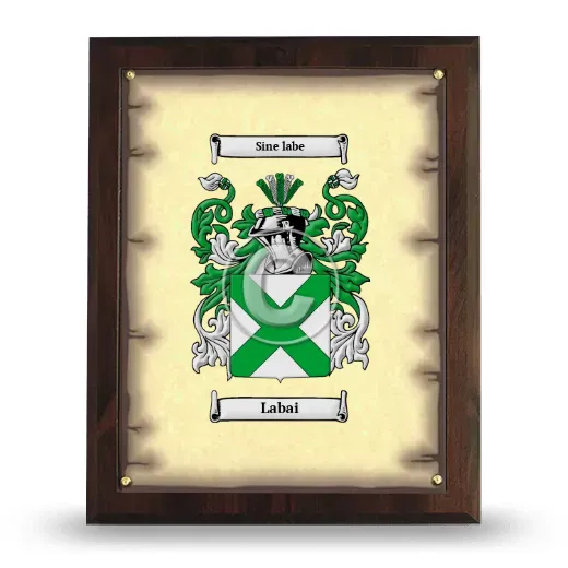 Labai Coat of Arms Plaque