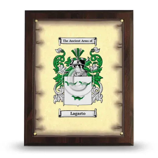 Lagarto Coat of Arms Plaque