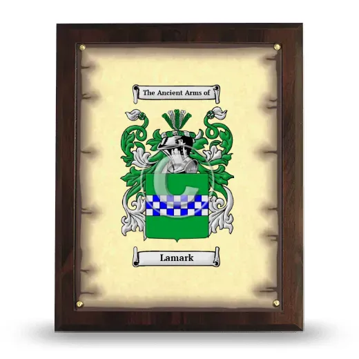 Lamark Coat of Arms Plaque