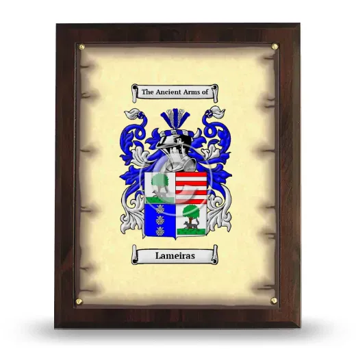 Lameiras Coat of Arms Plaque