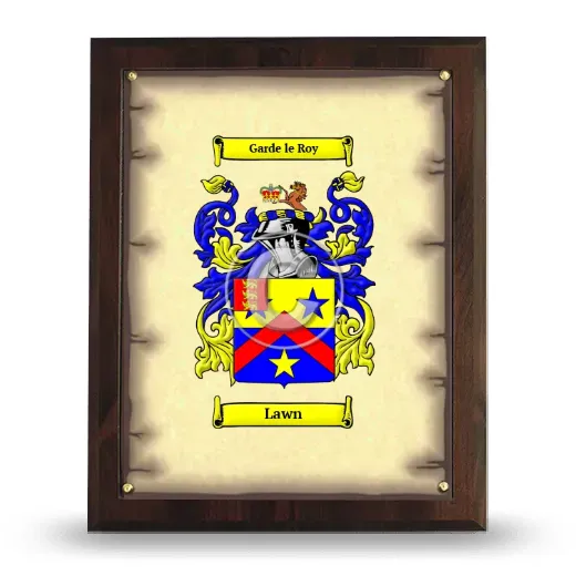 Lawn Coat of Arms Plaque