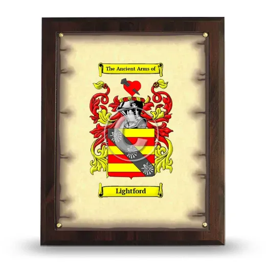 Lightford Coat of Arms Plaque