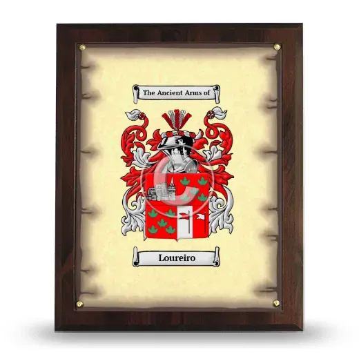 Loureiro Coat of Arms Plaque