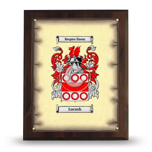 Lucash Coat of Arms Plaque