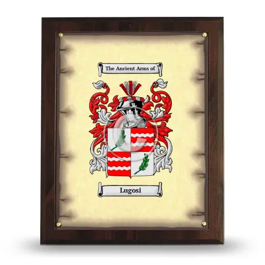 Lugosi Coat of Arms Plaque