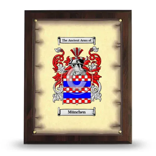 München Coat of Arms Plaque