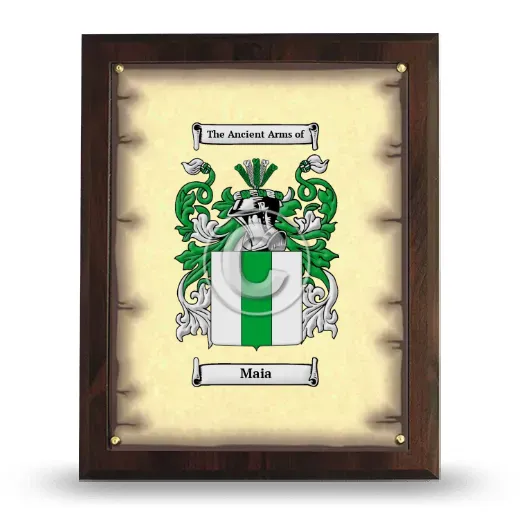 Maia Coat of Arms Plaque