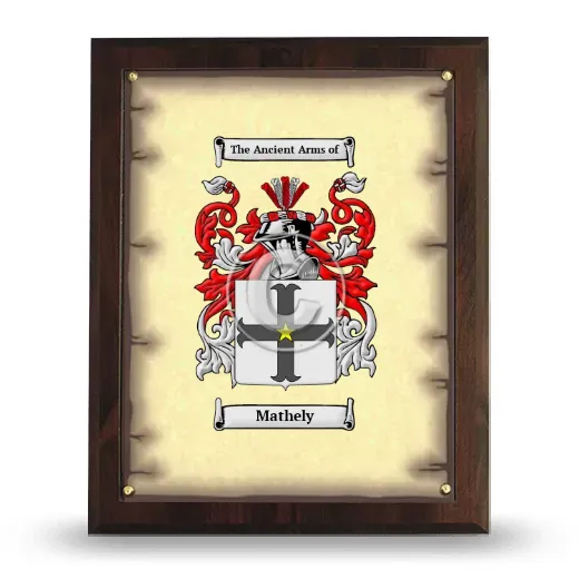 Mathely Coat of Arms Plaque