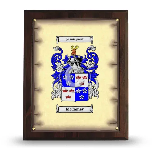 McCamey Coat of Arms Plaque