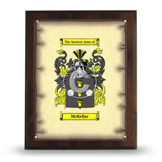 McKellar Coat of Arms Plaque