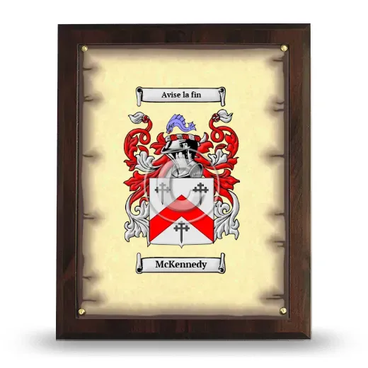 McKennedy Coat of Arms Plaque