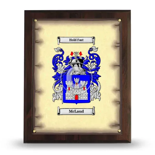 McLaud Coat of Arms Plaque