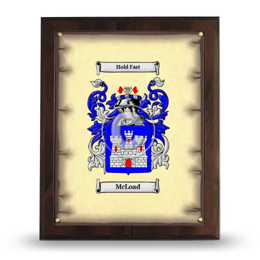 McLoad Coat of Arms Plaque
