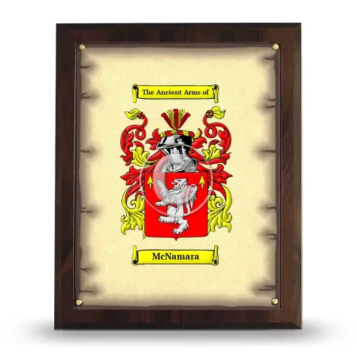 McNamara Coat of Arms Plaque