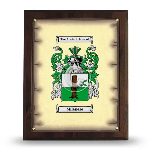 Milanese Coat of Arms Plaque