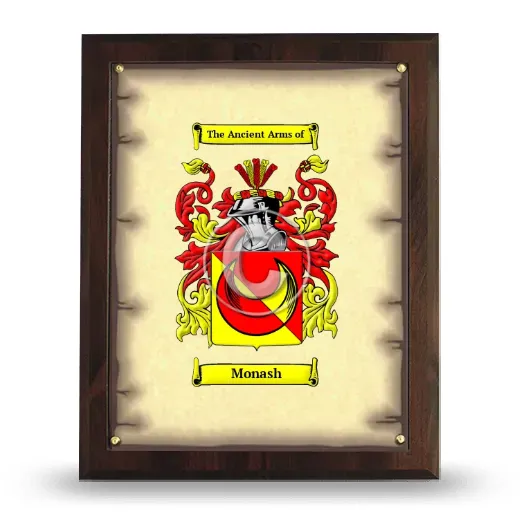 Monash Coat of Arms Plaque