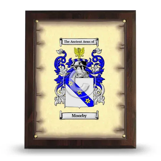 Moorby Coat of Arms Plaque