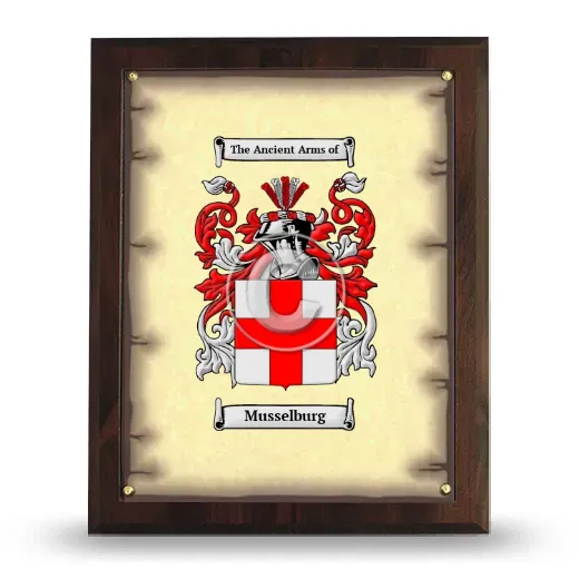 Musselburg Coat of Arms Plaque