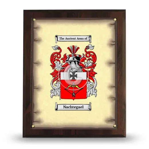Nachtegael Coat of Arms Plaque