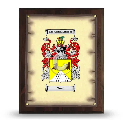 Nead Coat of Arms Plaque