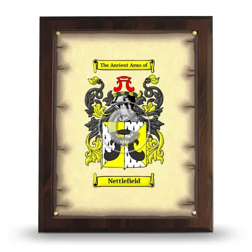 Nettlefield Coat of Arms Plaque