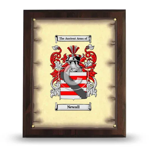 Newall Coat of Arms Plaque
