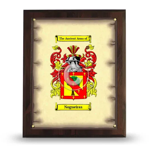 Nogueiras Coat of Arms Plaque