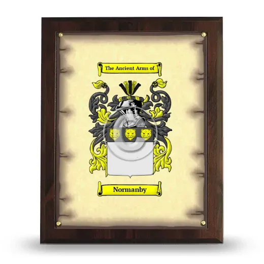 Normanby Coat of Arms Plaque