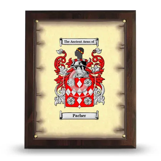 Pacher Coat of Arms Plaque