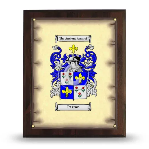 Parran Coat of Arms Plaque