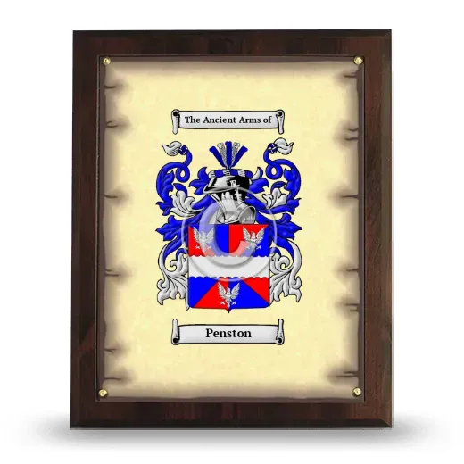 Penston Coat of Arms Plaque