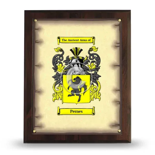 Pernes Coat of Arms Plaque