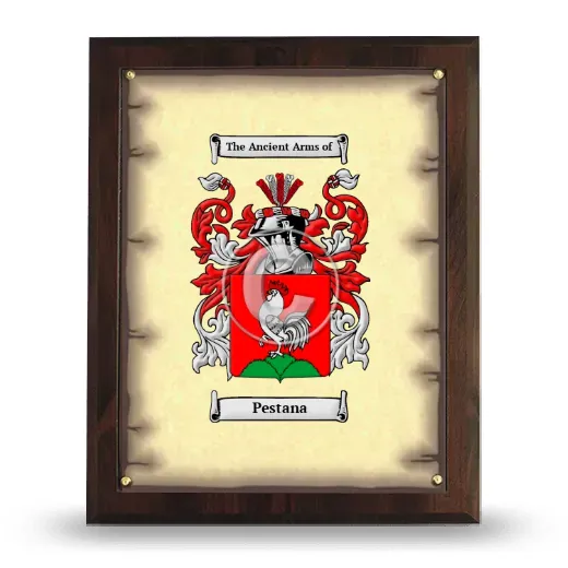 Pestana Coat of Arms Plaque