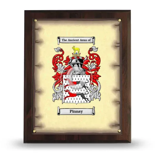 Pinnay Coat of Arms Plaque