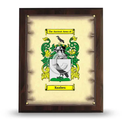 Raaben Coat of Arms Plaque