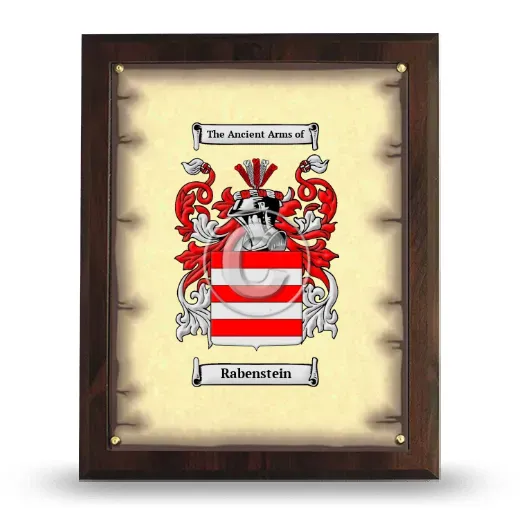 Rabenstein Coat of Arms Plaque