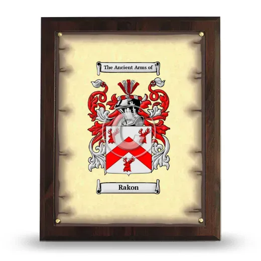 Rakon Coat of Arms Plaque