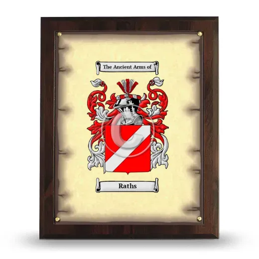 Raths Coat of Arms Plaque