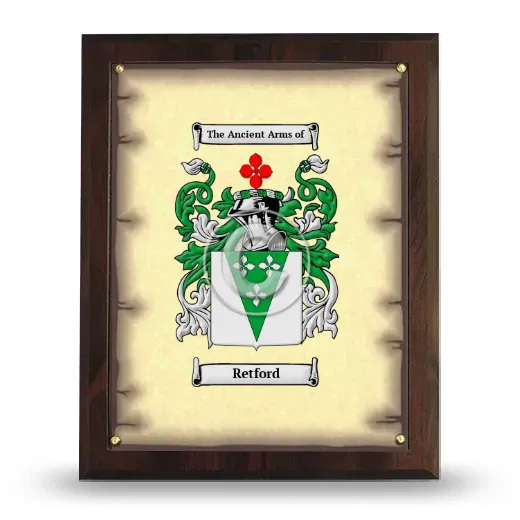 Retford Coat of Arms Plaque