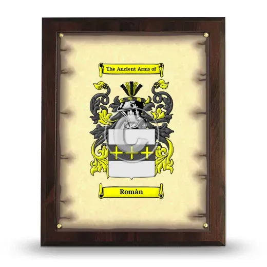 Romàn Coat of Arms Plaque